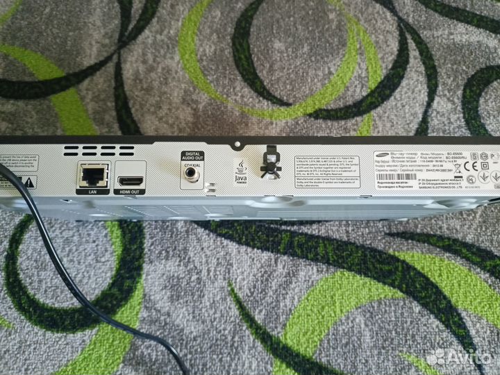 Blu ray плеер Samsung BD-Е5500