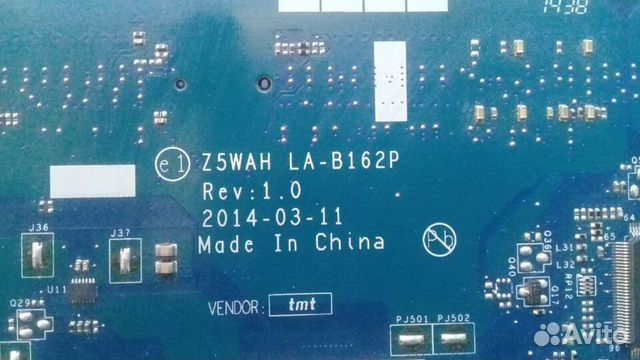 Материнская плата LA-B162P I5-4210U + GF840m