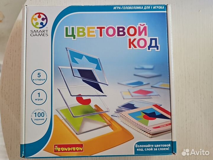 Игра Bondibon Цветовой код