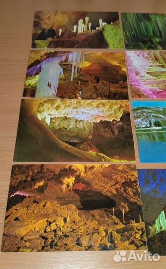 Набор открыток Кунгурская ледяная пещера 1977 г