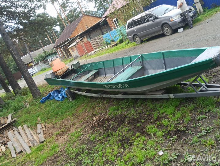 Лодка железо- дерево