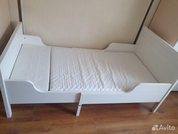 Детская кровать от 3 лет с бортиками