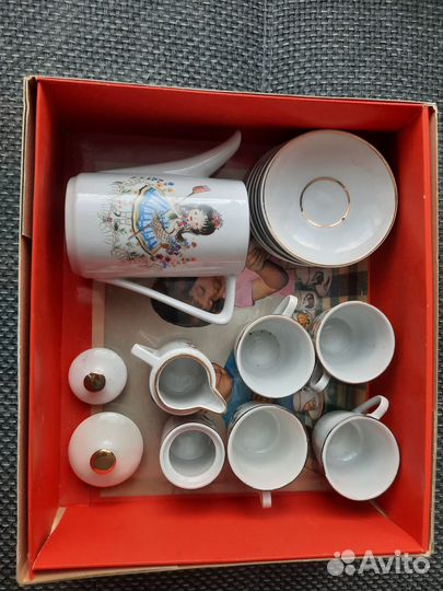 Детский сервиз чайный (кофейный) GDR