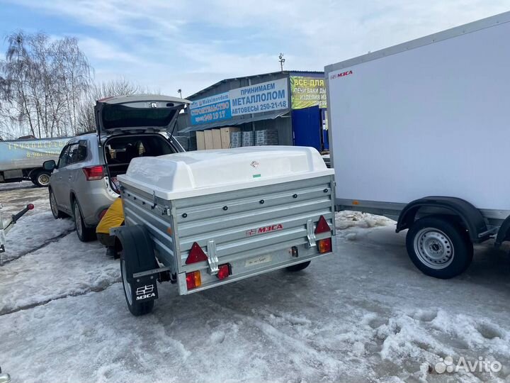 Прицеп с высоким бортом