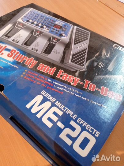 Гитарный процессор boss ме-20