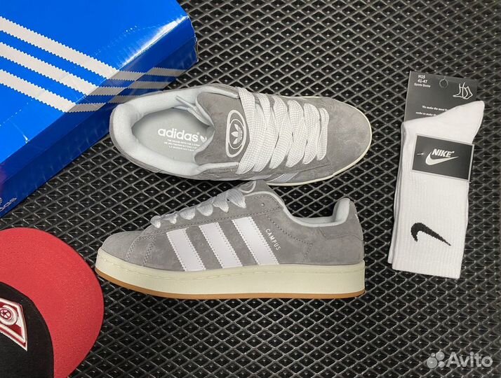 Кроссовки Adidas Campus 00s серые