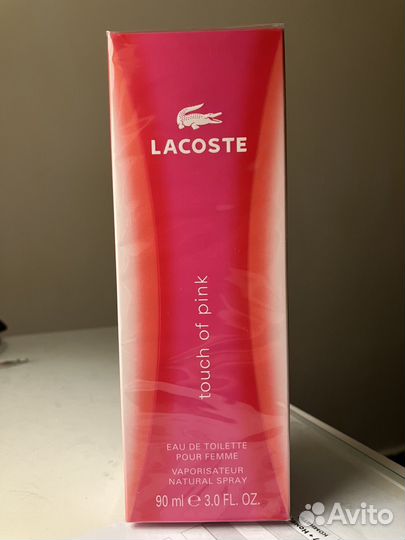 Духи lacoste touch of ping 90 мл оригинал