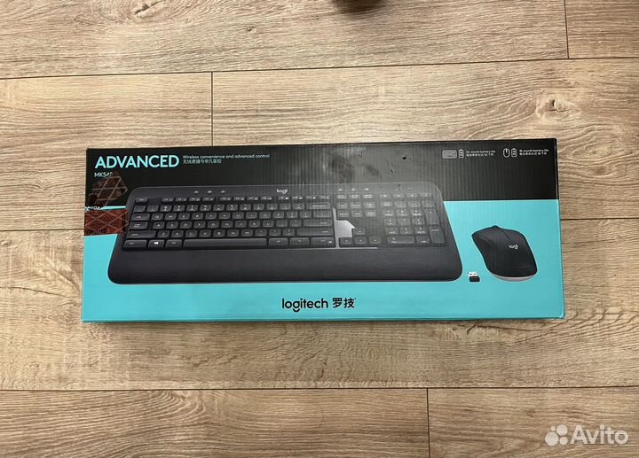 Клавиатура и мышь беспроводная Logitech MK-540