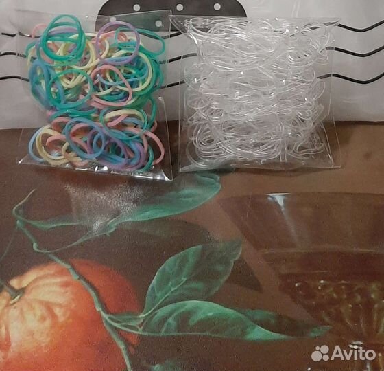 Резиночки силиконовые в упаковке