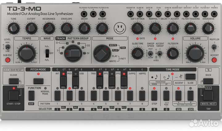 Behringer TD-3-MO-SR басовый аналоговый синтезатор