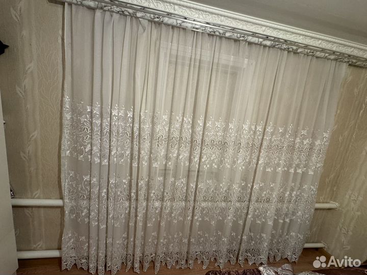 Занавески шторы тюль бу