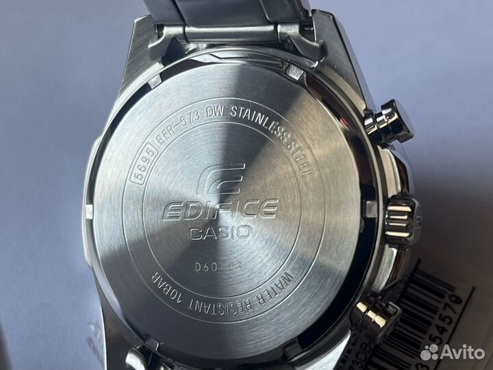 Новые часы мужские Casio efr-573db-1avudf