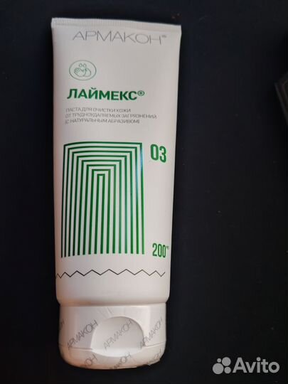 Крем для очистки кожи с абразивом