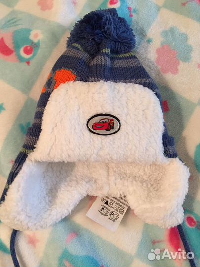 Новая зимняя шапка на мальчика до 1,5-2 лет