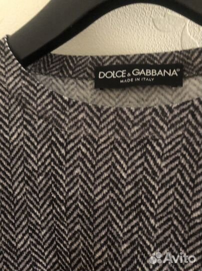 Трикотажный топ Dolce & Gabbana