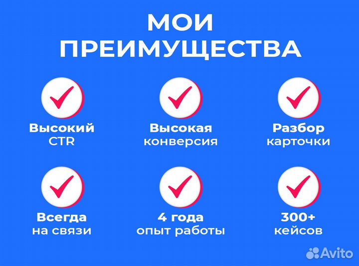 Дизайн карточек - Инфографика для Маркетплейсов