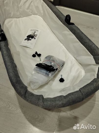 Коляска 2 в 1 alis Berta темно-серый