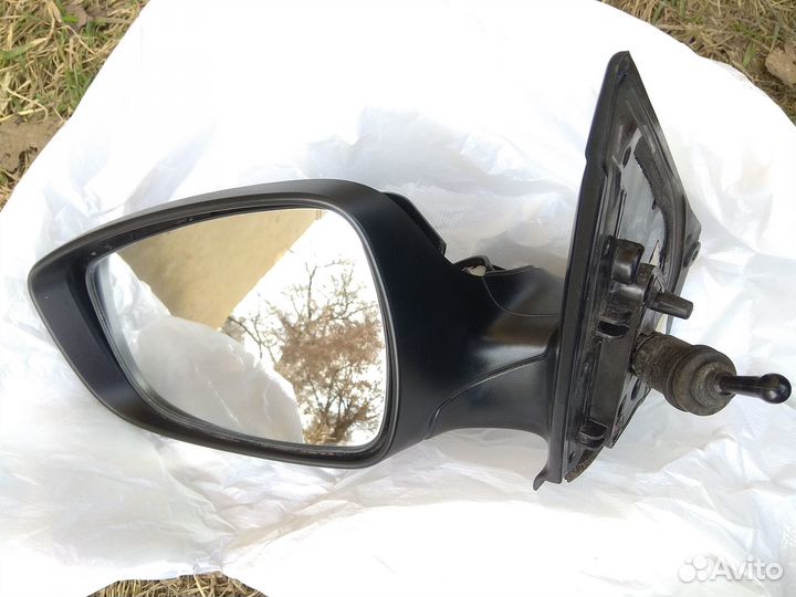 Зеркало левое hyundai solaris 1 дорест. механика