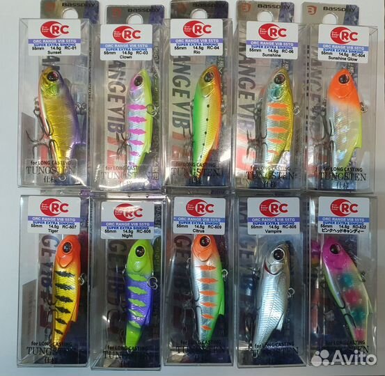 Виб (раттлин) bassday range vibe 55TG 5,5см 14,5гр