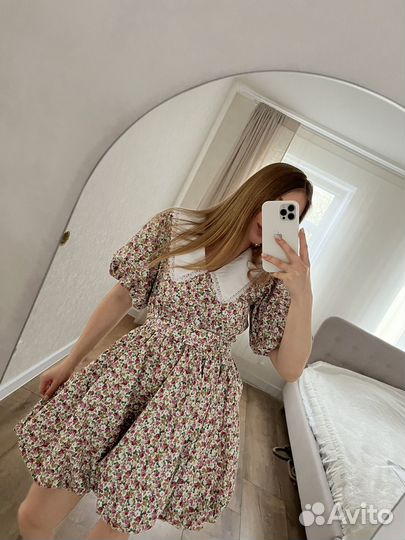 Платье из хлопка