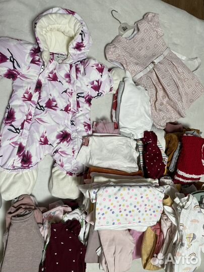 Отдам бесплатно детские вещи пакетами