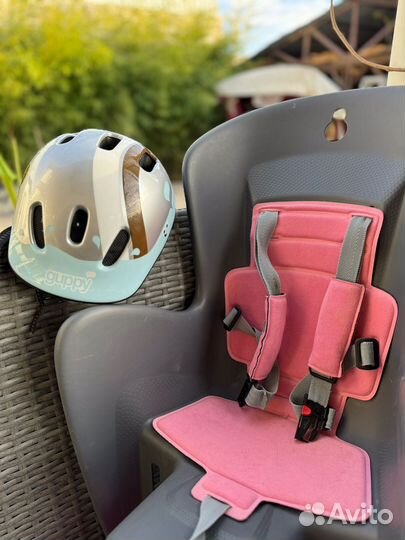 Детское велокресло заднее