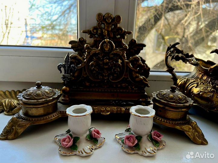 Винтаж: Фарфоровые подсвечники (Germany)