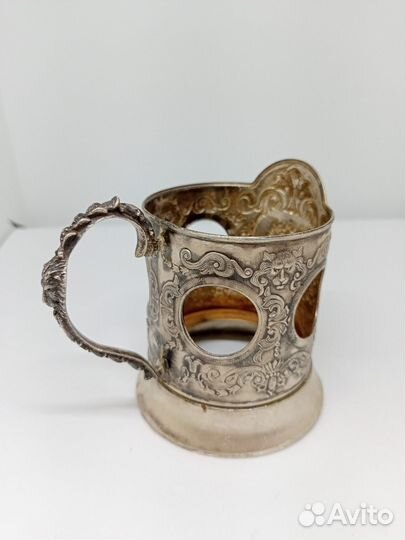 Серебряный подстаканник
