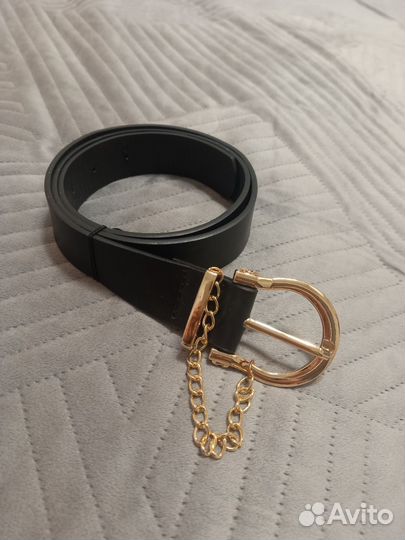 Ремень чёрный женский