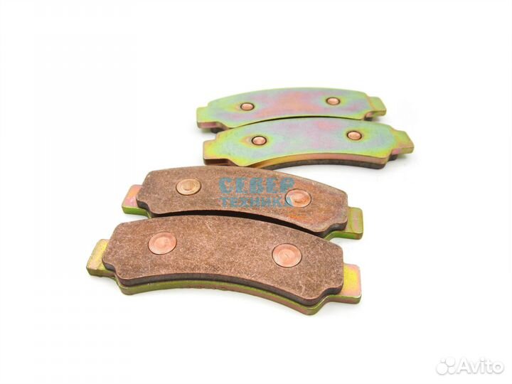 Колодки тормозные ATV перед. к-т /CF X8, X10 (медь