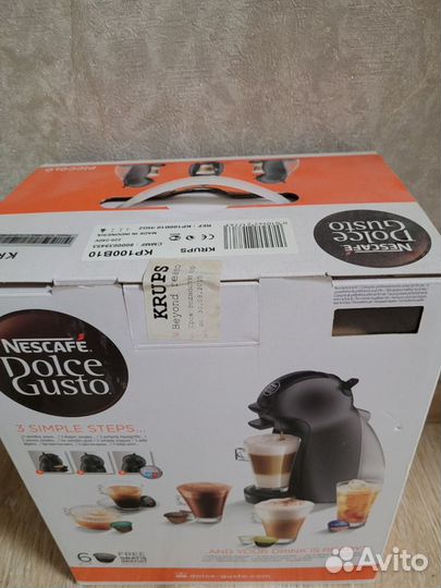 Капсульная кофемашина dolce gusto новая