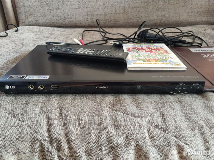 Dvd плеер с караоке lg