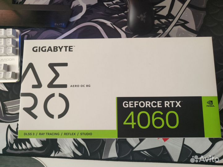 Видеокарта RTX 4060 Gigabyte Aero