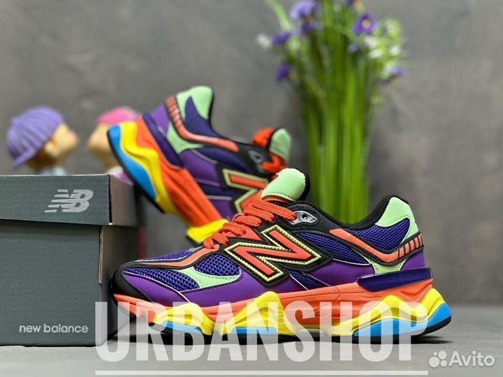 Фиолетовый Взрывная Элегантность:New Balance 9060