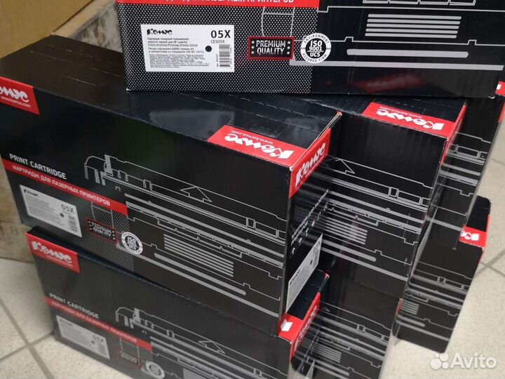 Картриджи hp ce505x
