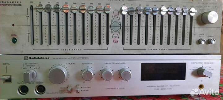 Усилитель радиотехника у 7101 стерео