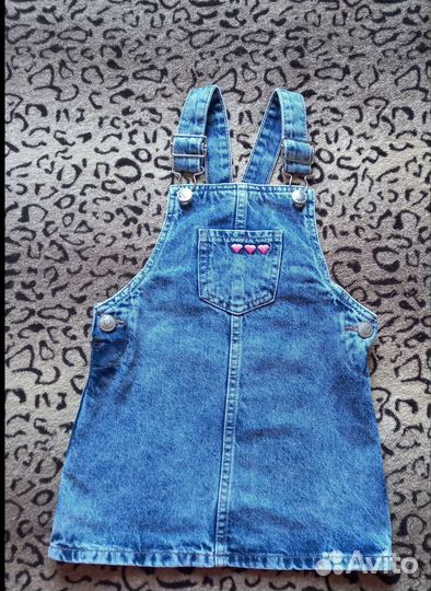 Джинсовый сарафан