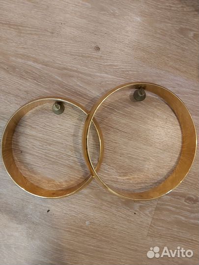 Кольца на машину свадебные