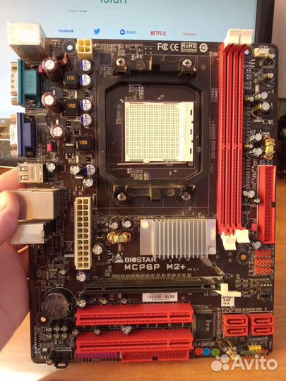 Материнская плата Biostar MCP6P