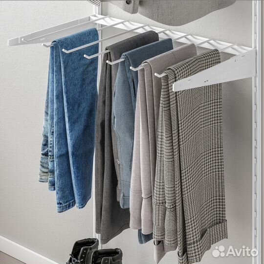 Вешалка для брюк гардеробная система боаксель икеа