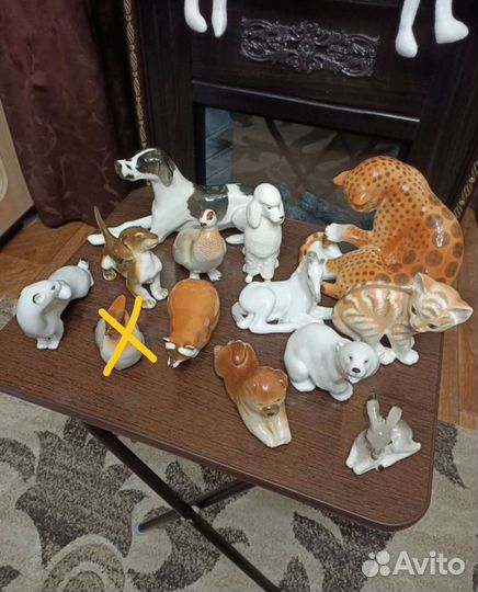 Фарфоровые статуэтки СССР лфз