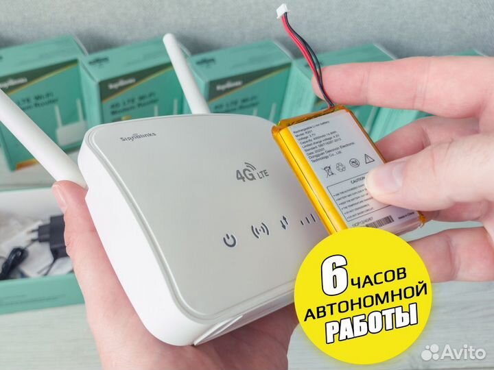 Wifi роутер 4G для дома дачи офиса
