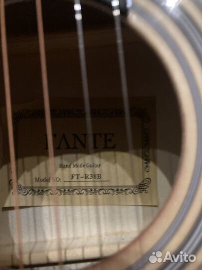 Акустическая гитара fante
