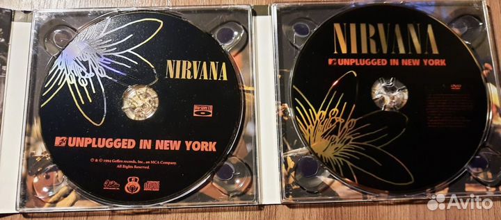 Лицензионный CD диск nirvana