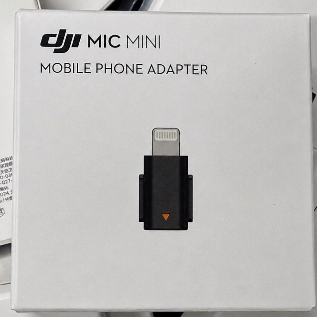 DJI Mic Mini Phone AdapterLightning)