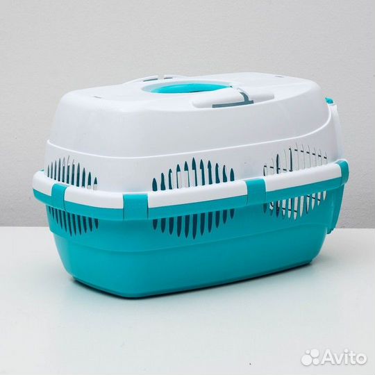 Переноска для животных до 9 кг 'Пижон', металличес