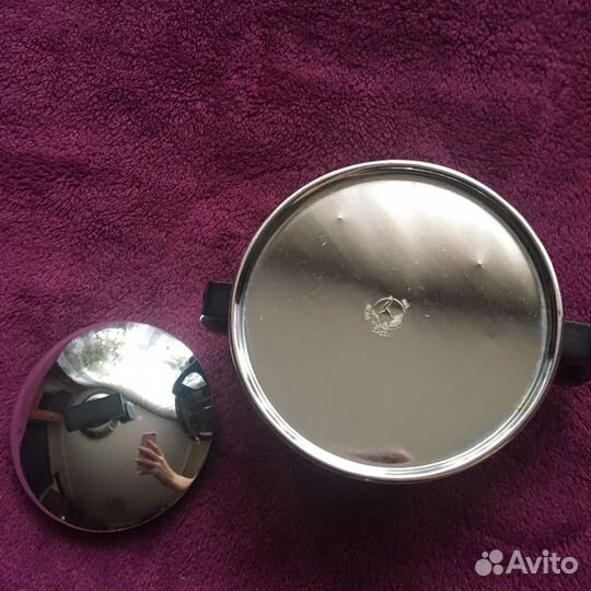 Сахарница латунная