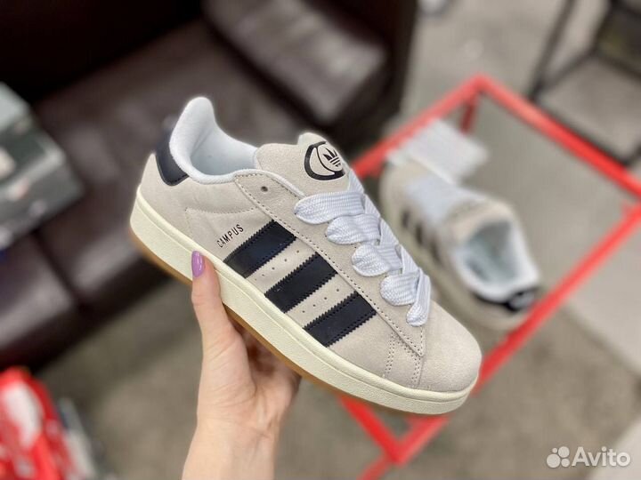 Кеды Adidas Campus 00s Beige Black