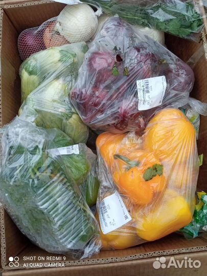 Хлеб бакалея овощи фрукты