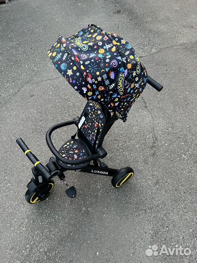 Детский велосипед с ручкой